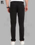 Black Cotton Imported Stuff Pant Smart Fit